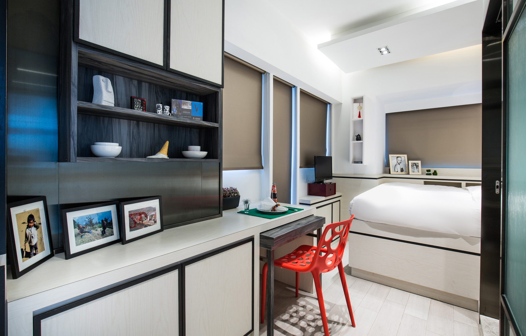 Studio at The Lodge by V serviced apartment in West Kowloon