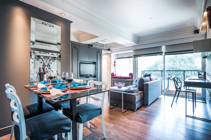 The V Causeway Bay 2 Serviced Apartment Luxe Two Bedroom