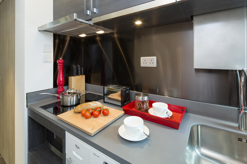 One Bedroom apartments with Kitchen at The V Happy Valley serviced apartment