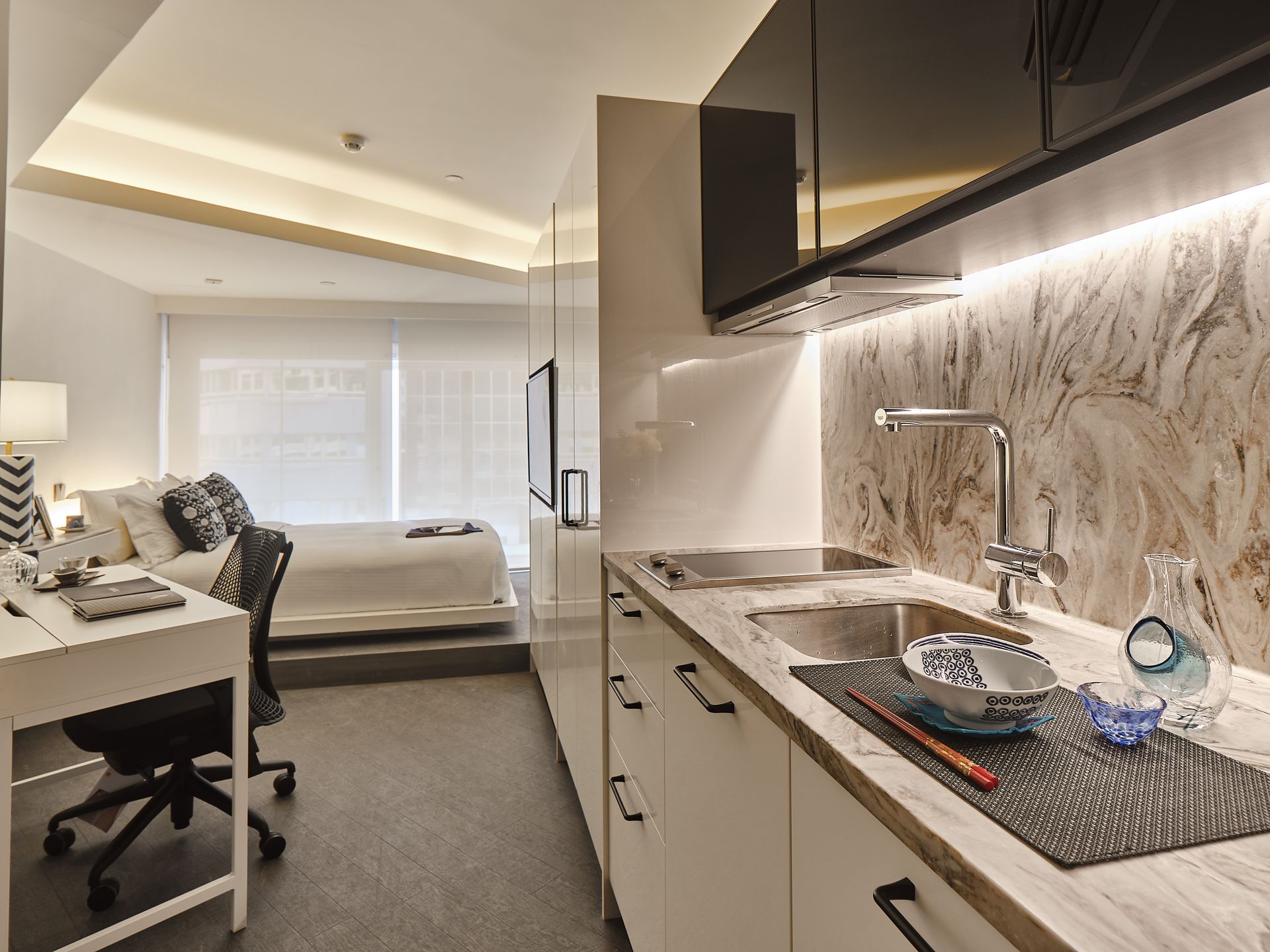 The V Causeway Bay Serviced Apartments Spark Studio - Deluxe