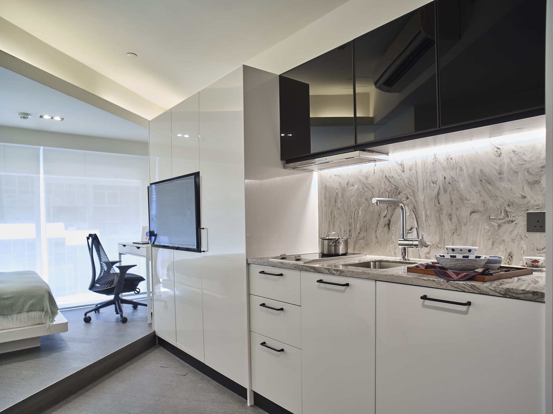 The V Causeway Bay Serviced Apartments Spark Studio - Premium Deluxe